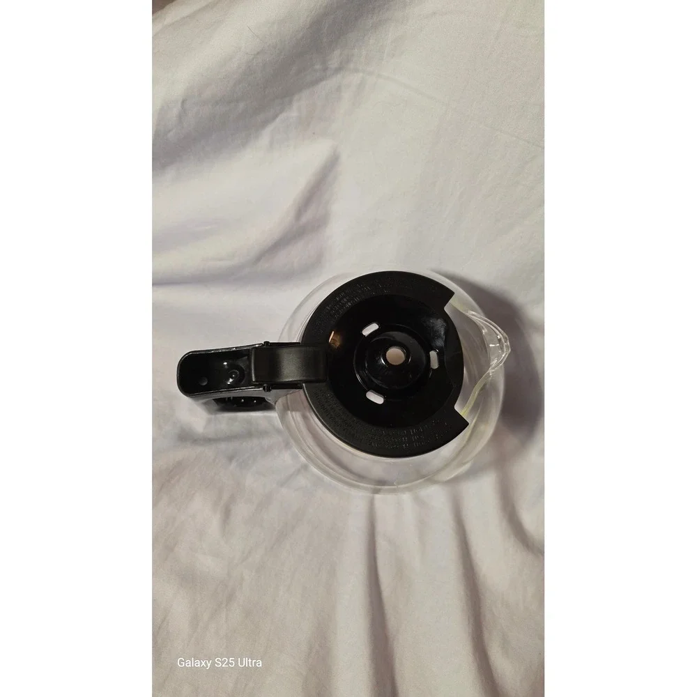 Black + Decker 12 Cup Replacement Glass Coffee Carafe Black Handle GC3000